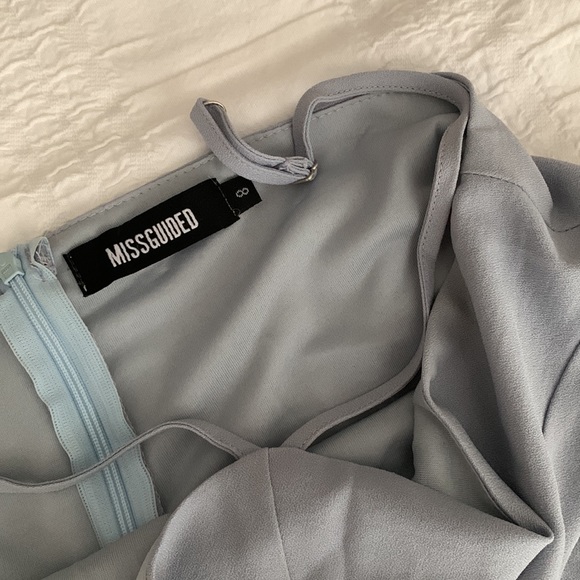 Missguided periwinkle blue dress UK size 8 (perfect for summer, weddings) - Picture 4 of 4